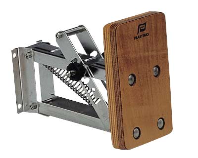 Soporte motor basculante en inox <6 CV - 20 kg max.