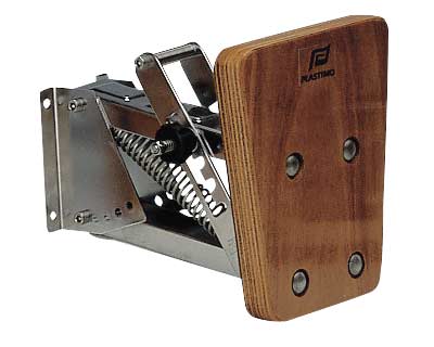 Soporte motor basculante en inox <10 CV - 30 kg max.
