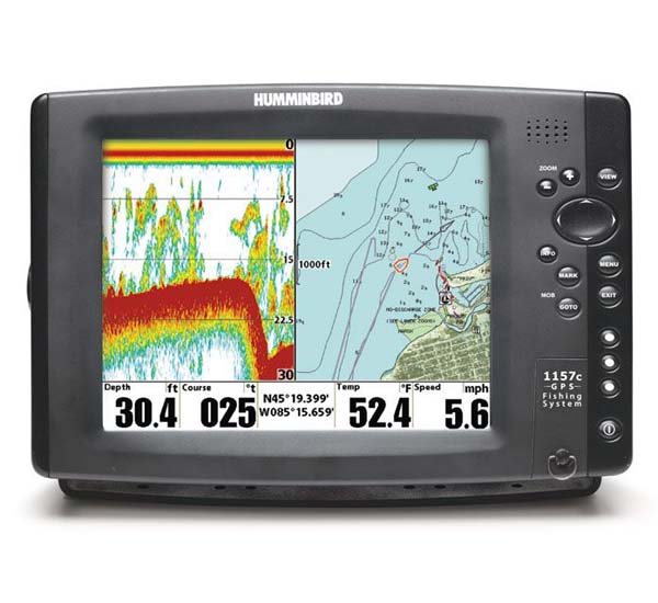 Sonda GPS-PLOTTER  HUMMINBIRD -1157cx-Color Combo