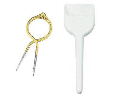 Conjunto comp�s de punta de 20 cm Mod Lira + estuche.