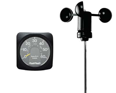 Anem�metro  para tope de m�stil.