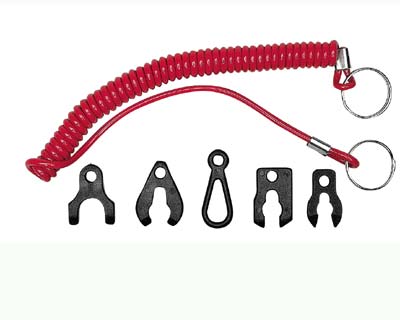 Cord�n seguridad para motor fuera-boda