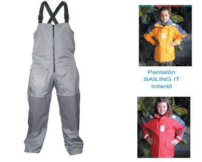 Ropa de aguas costera infantil Pantal�n SAILING IT