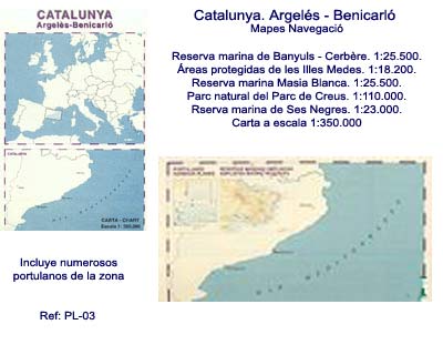 Carta N�utica antihumedad. Catalunya
