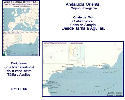 Carta N�utica antihumedad. Andaluc�a Oriental.