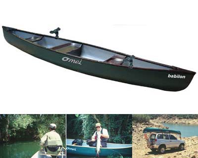 Canoa para pesca y paseo COLORADO