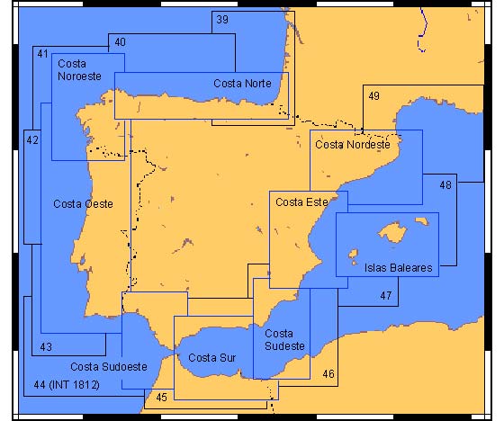 Carta IHM n� 39 De la isla de R� a cabo Mayor