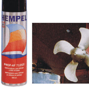 Antifouling Patente Hempel  para h�lices y colas