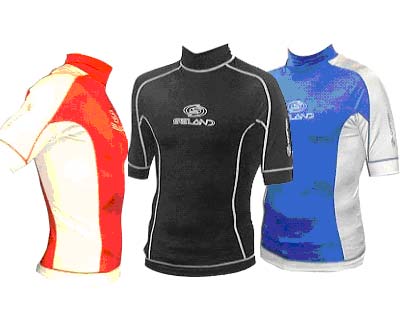 Camiseta de LYCRA FINA- Manga corta-