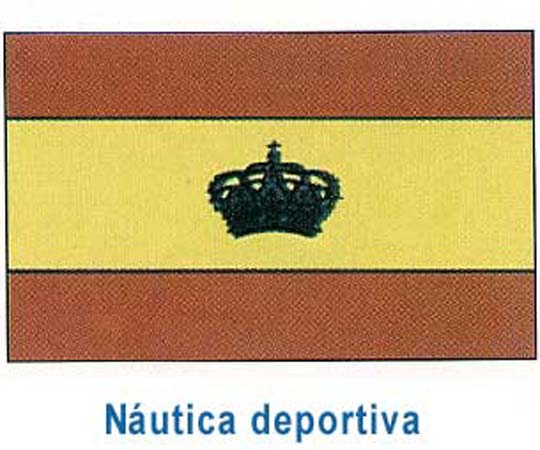 Bandera b) nacional n�utica deportiva
