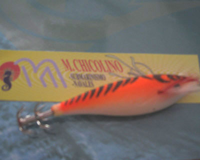 Potera de calamar Japonesa Chicolino Fluorescente