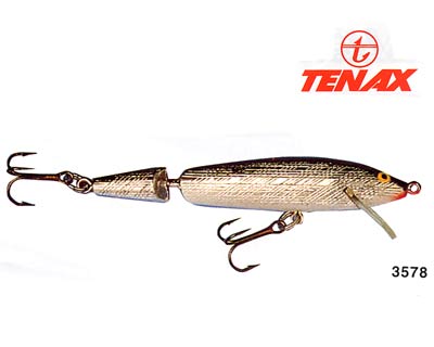Pez articulado Tenax  de 9 cms.
